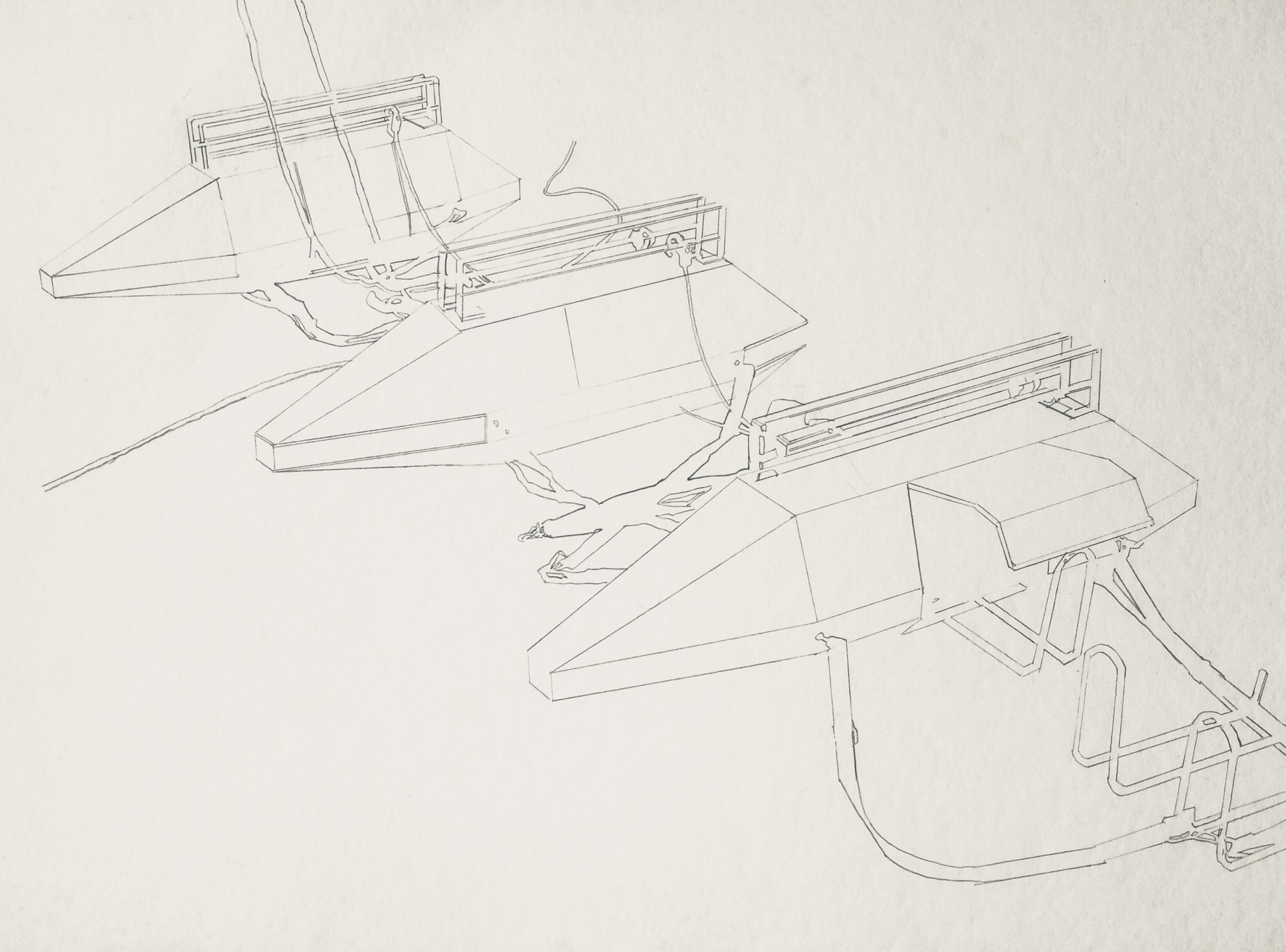 Pencil drawing of wearable capsules